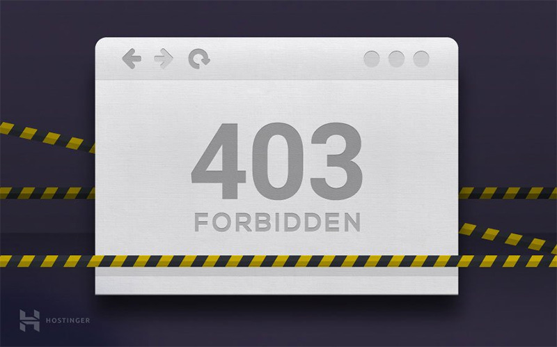 sửa lỗi 403 forbidden