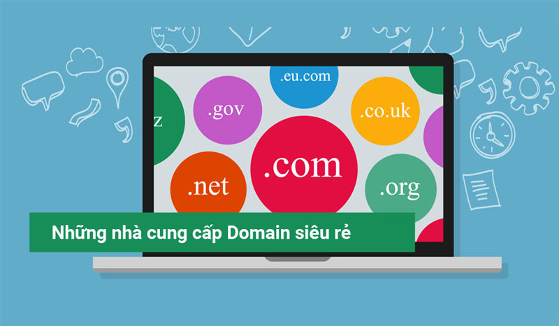 Top 5 trang web bán domain giá rẻ phổ biến